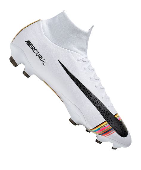 cr7 nike fußballschuhe bunte sohle komplett weiße|cr7 online shop.